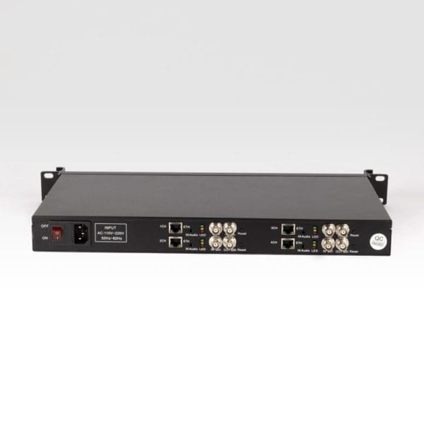 Ant-2554 4 x HD-SDI HDP60 ラックマウント H.265 ビデオエンコーダー